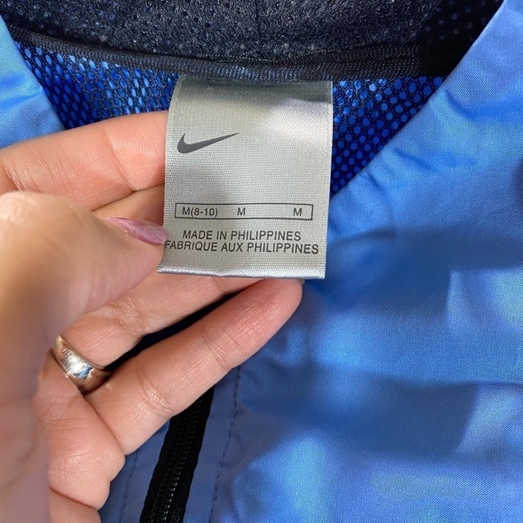Nike baby blue running windbreaker size M - Picture 5 of 15